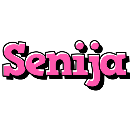 Senija girlish logo