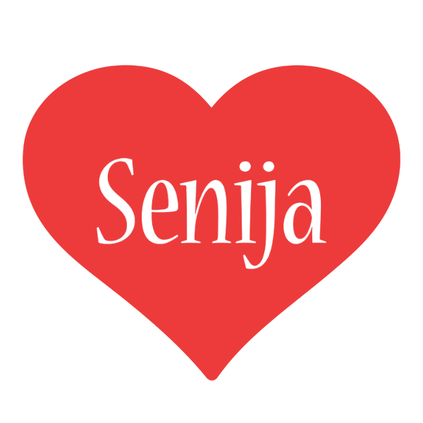 Senija love logo