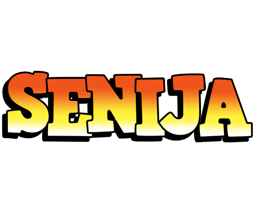 Senija sunset logo