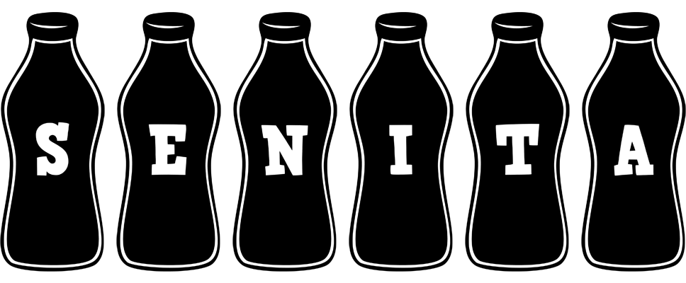 Senita bottle logo