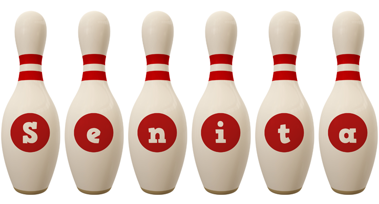Senita bowling-pin logo