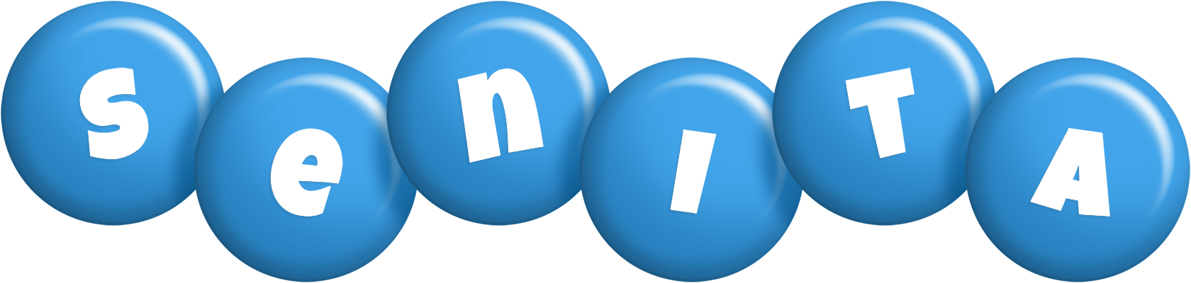 Senita candy-blue logo