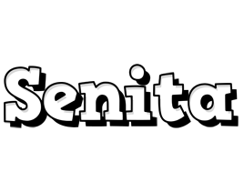 Senita snowing logo