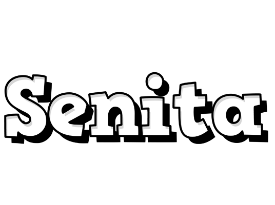 Senita snowing logo