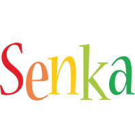 Senka birthday logo