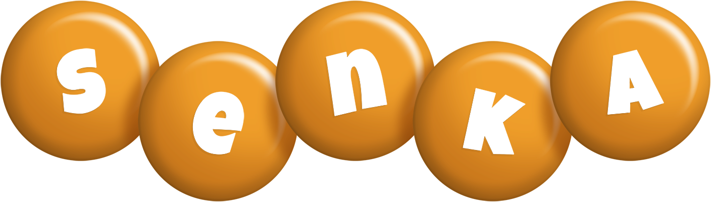 Senka candy-orange logo