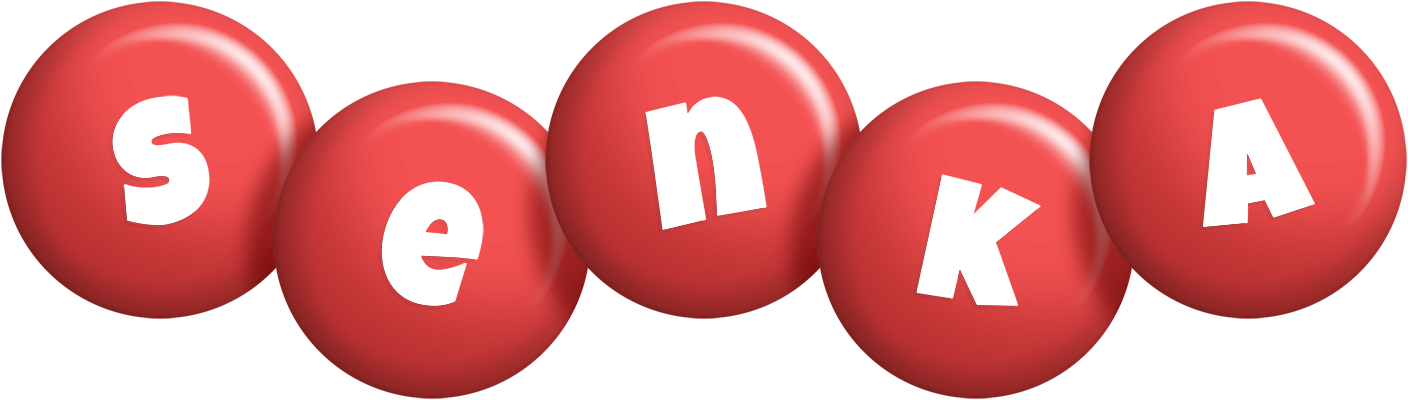 Senka candy-red logo