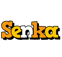 Senka cartoon logo