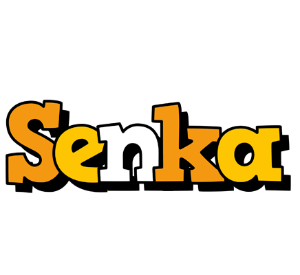 Senka cartoon logo