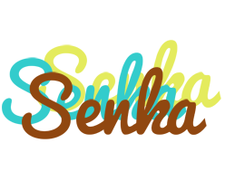 Senka cupcake logo