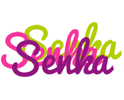 Senka flowers logo