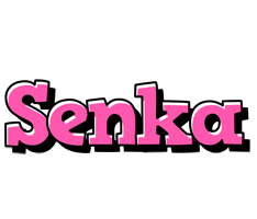 Senka girlish logo