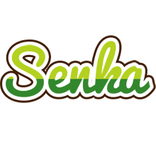 Senka golfing logo