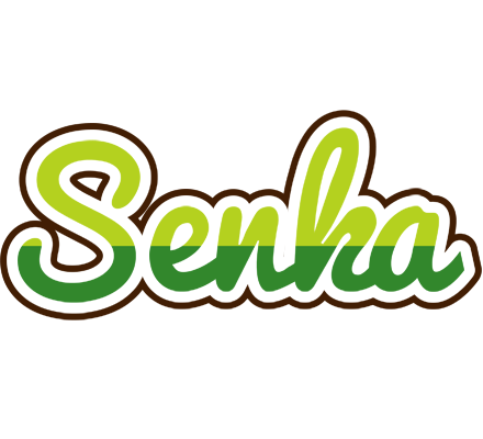 Senka golfing logo
