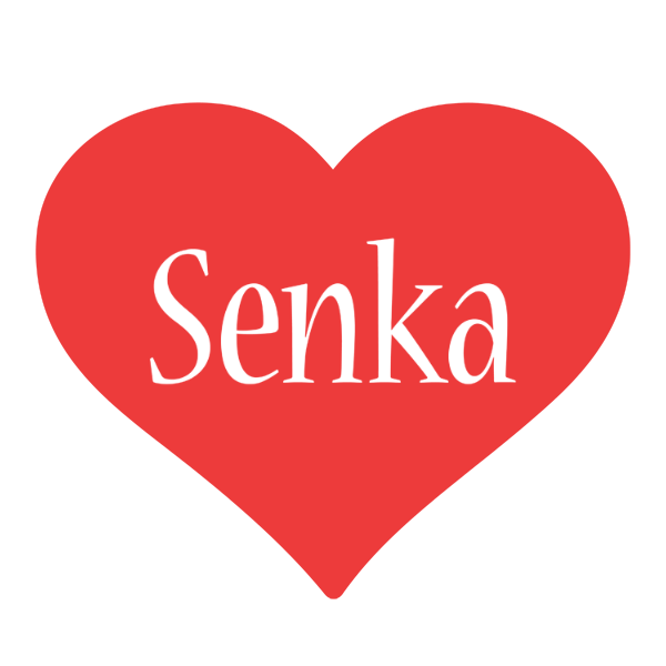 Senka love logo