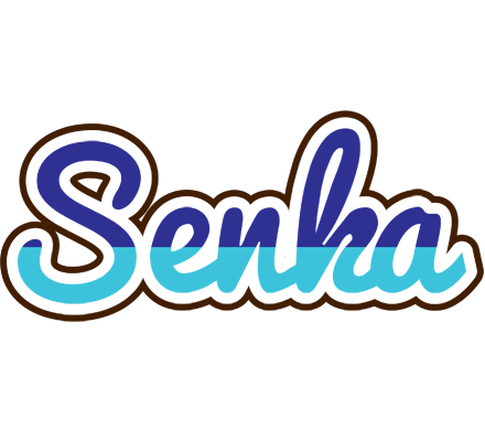 Senka raining logo