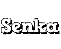 Senka snowing logo