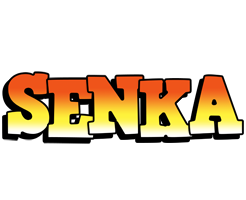 Senka sunset logo