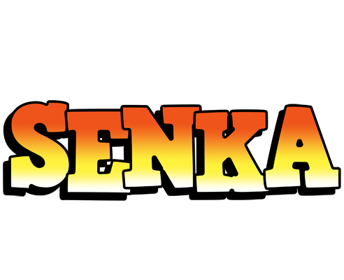 Senka sunset logo