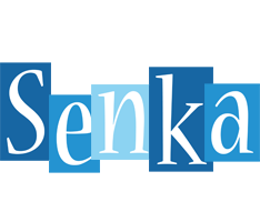 Senka winter logo