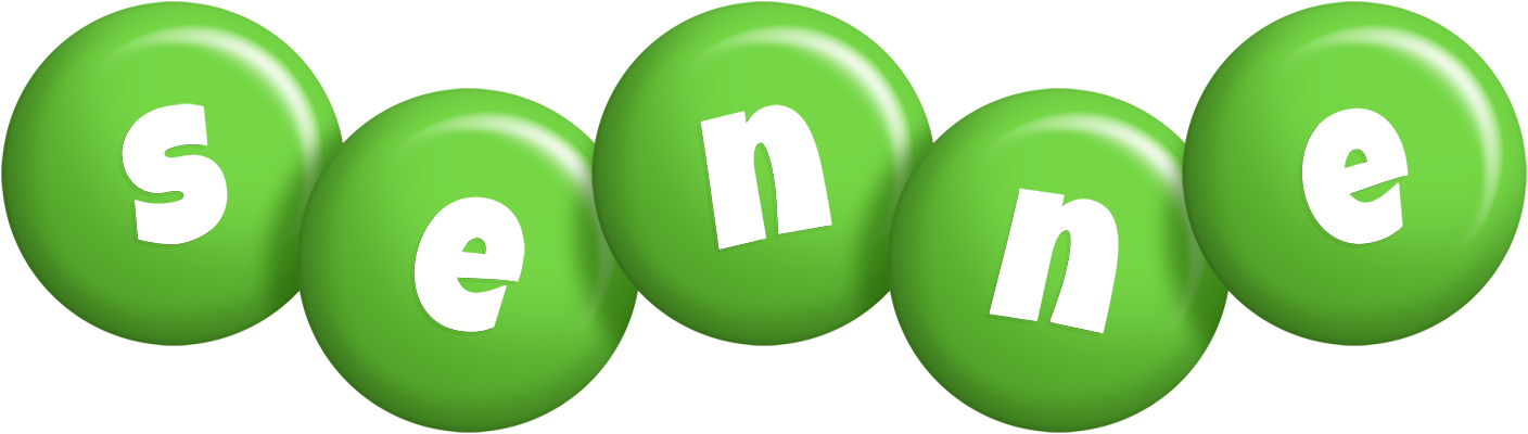 Senne candy-green logo