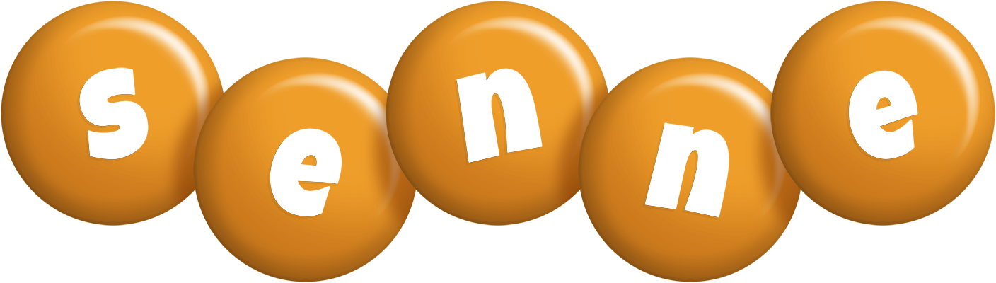 Senne candy-orange logo