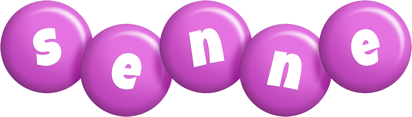 Senne candy-purple logo