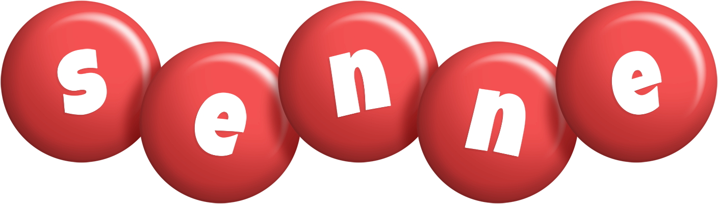 Senne candy-red logo