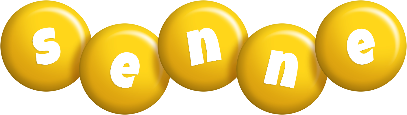 Senne candy-yellow logo