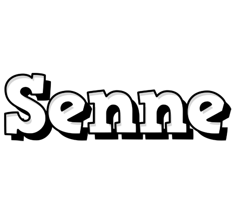 Senne snowing logo