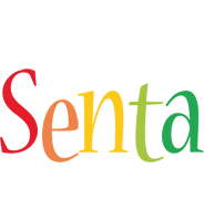 Senta birthday logo