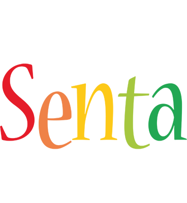 Senta birthday logo