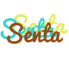 Senta cupcake logo