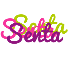 Senta flowers logo