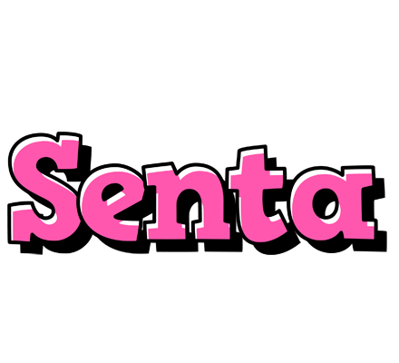 Senta girlish logo