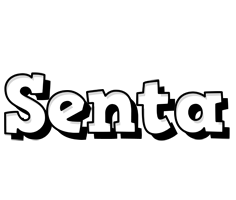 Senta snowing logo