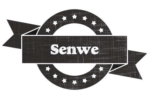 Senwe grunge logo