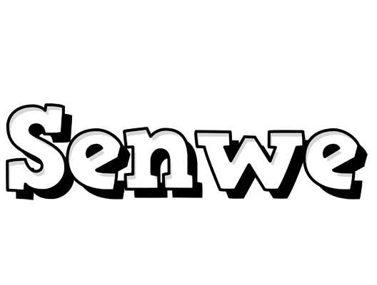 Senwe snowing logo