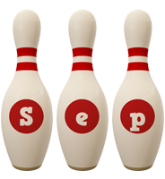 Sep bowling-pin logo