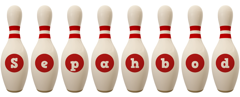 Sepahbod bowling-pin logo