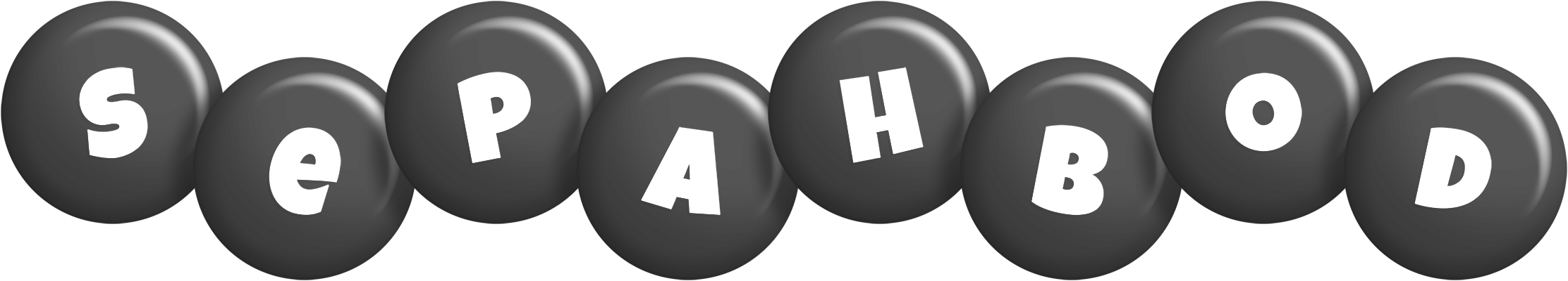 Sepahbod candy-black logo