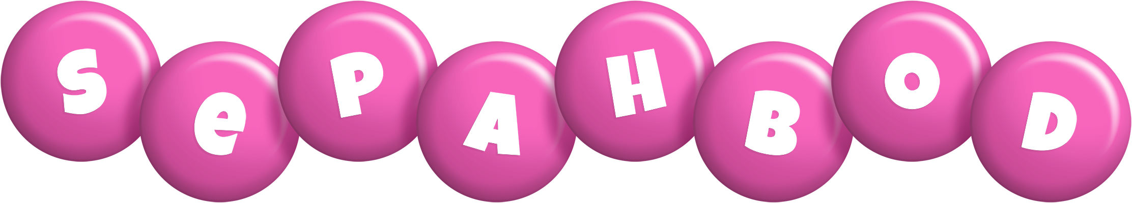 Sepahbod candy-pink logo
