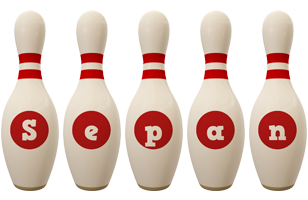 Sepan bowling-pin logo