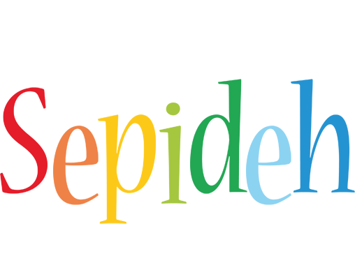 Sepideh birthday logo