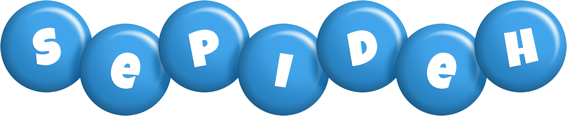 Sepideh candy-blue logo