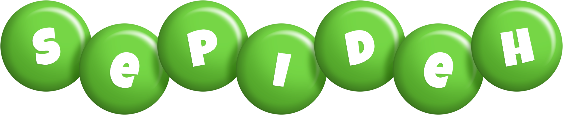 Sepideh candy-green logo
