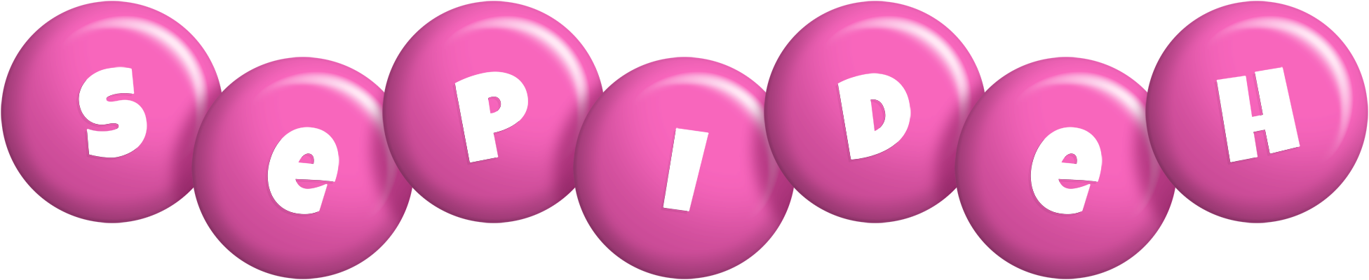 Sepideh candy-pink logo