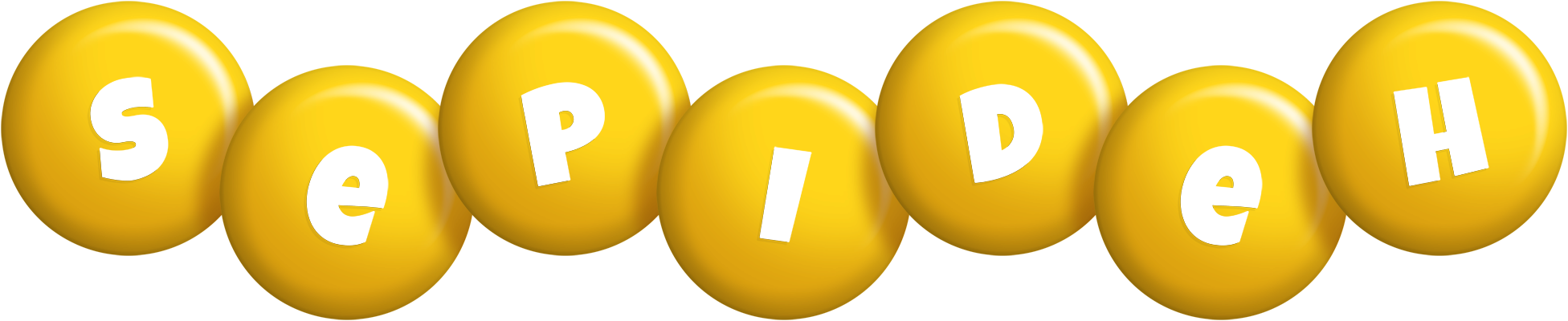 Sepideh candy-yellow logo