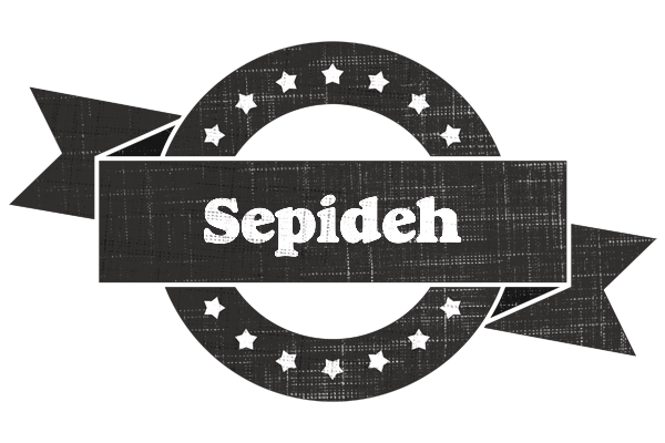 Sepideh grunge logo