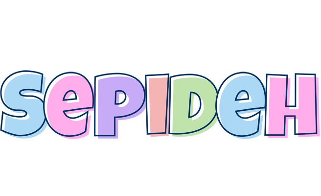 Sepideh pastel logo